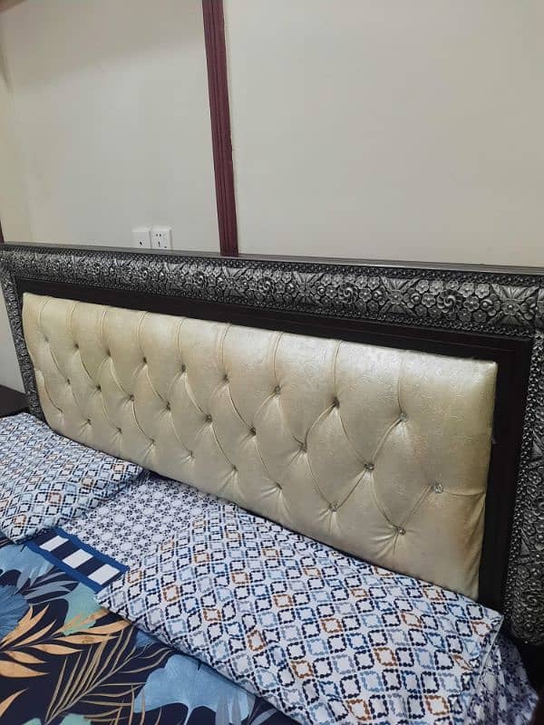 Solid Wooden Bed for Sale 1