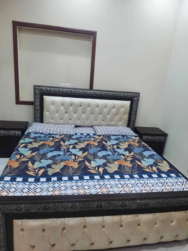 Solid Wooden Bed for Sale 2