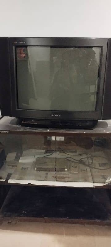 Television with Trolley 3