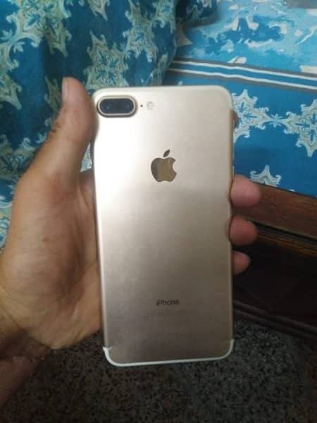 iPhone 7plus pta approve gold 128gb for sale 1