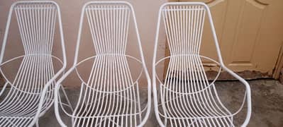 heavy 4 iron chairs