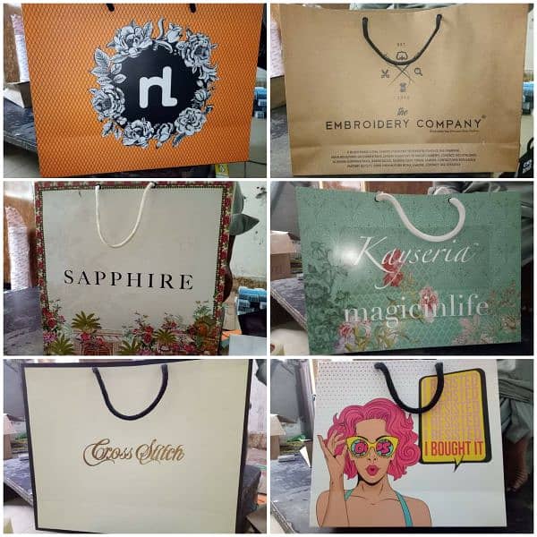 Paper Bag /Card Bag/Flyers/Envelopes/Brochures/Printing Services 0