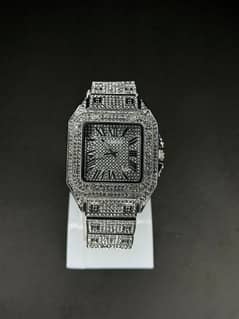 cartier iced out watches