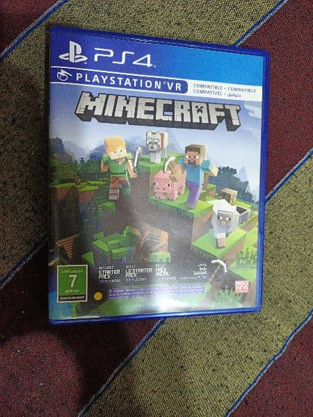 Minecraft ps4 also vr 0