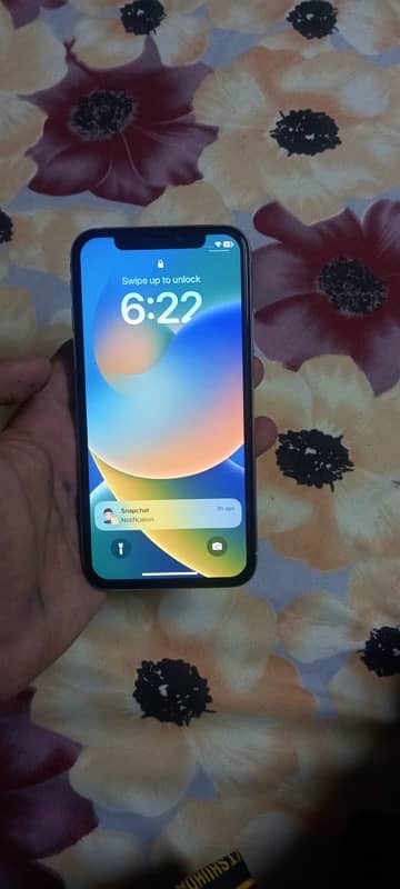 iPhone X 256 gb non pta but zong sim work karti ha 9