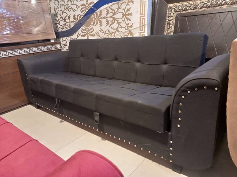 sofa \ sofa bed \ sofa cum bed \ velvet sofa cumbed for sale 0