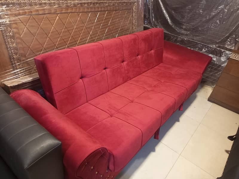 sofa \ sofa bed \ sofa cum bed \ velvet sofa cumbed for sale 2