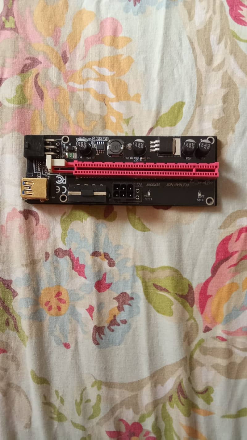 PCIe to PCI Express rizer card 1X 4X 8X 16X Not locally used in new 2