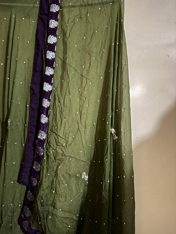 Elegant Banarsi Embroidered Party Wear – Size Large 10