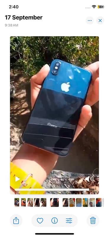 i phone xs  64 gb jv  only Face Id  issue Discount Honga 10