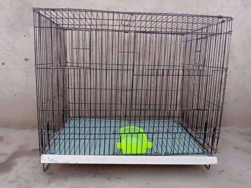 iron cage/pinjra for lovebirds pair 0