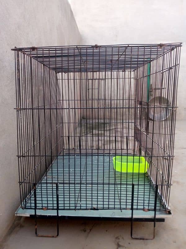 iron cage/pinjra for lovebirds pair 1