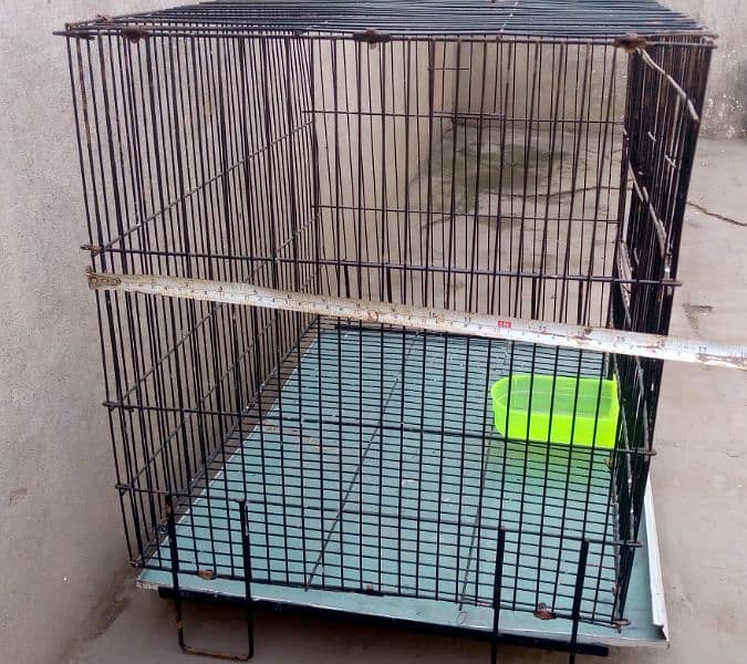 iron cage/pinjra for lovebirds pair 3