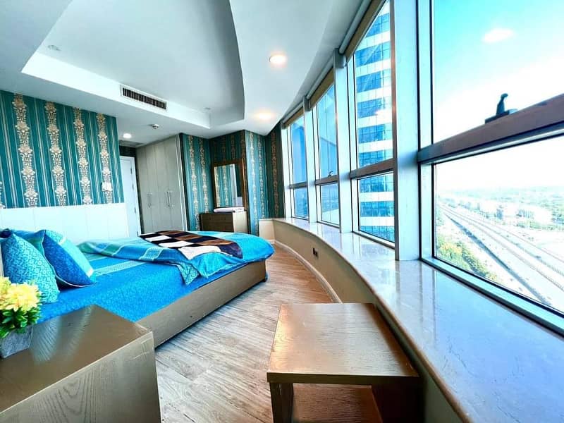 Daily Basis 2 bedrooms Available in Centaurus Islamabad 11