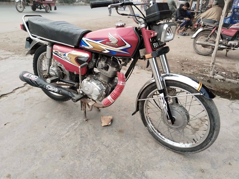 Honda 20model /03059828439/urgent sell original bike biometric ha 6