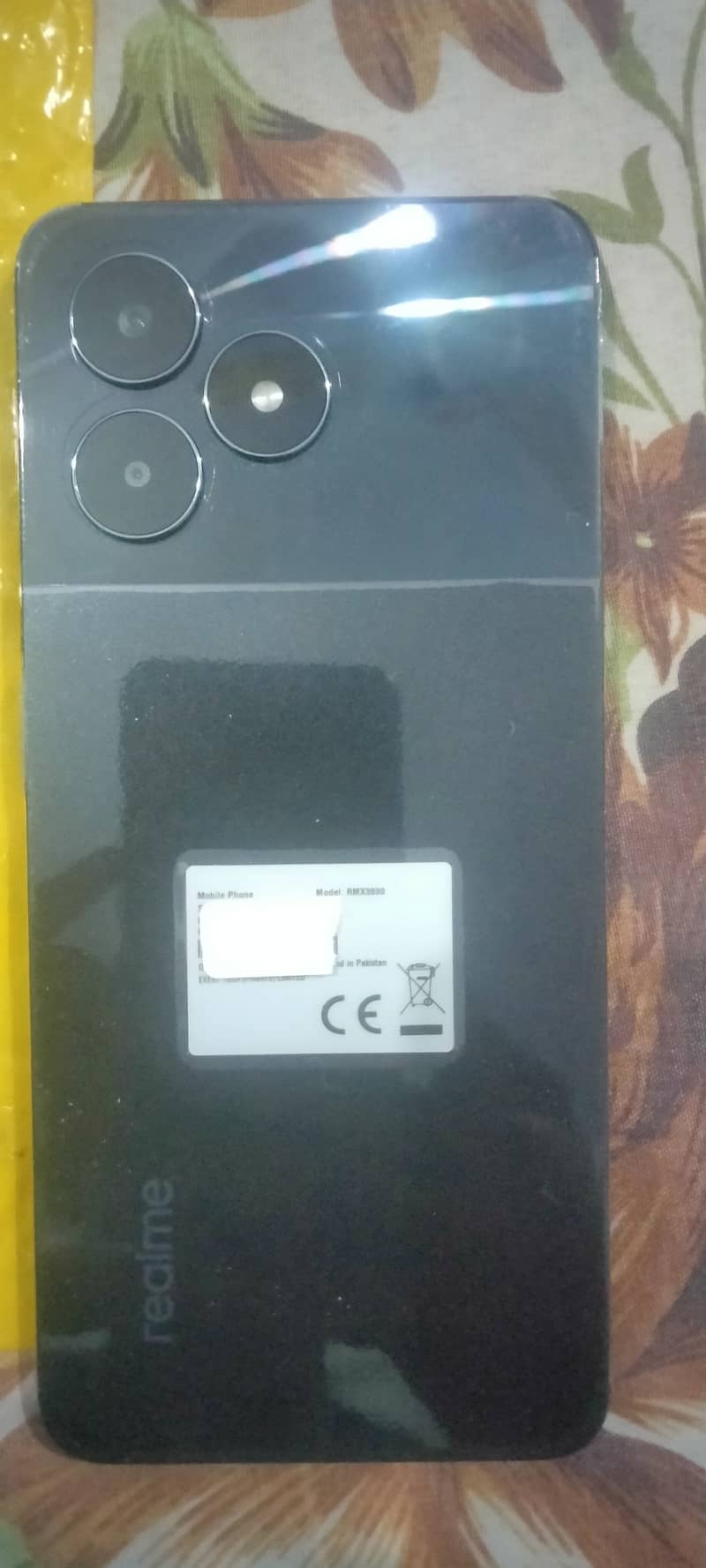 Realme C51 only box open new mobile 4+4 128 black 4