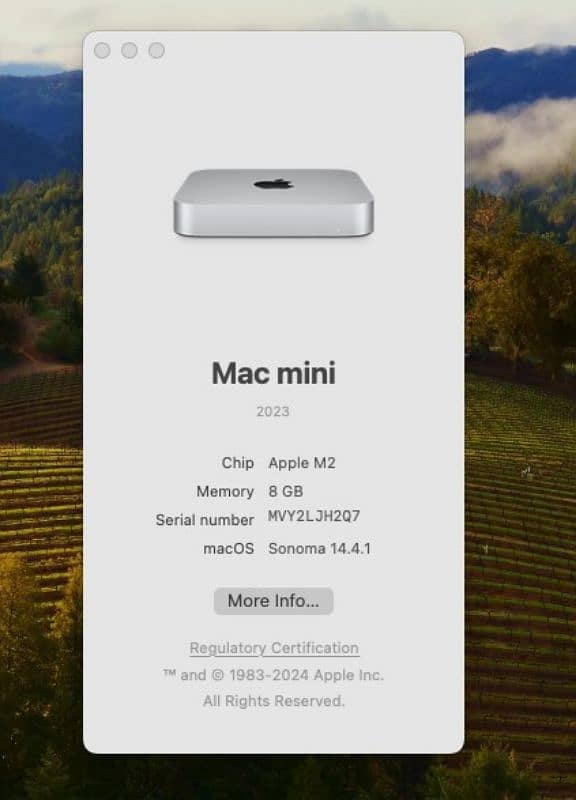 Apple Mac Mini M2  8gb 256gb 10/10 3