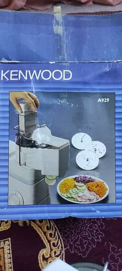 kenwood chef slicer/shedder