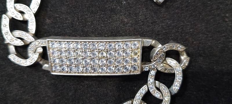 Italian Silver and gold bracelets and chains  imported for men & women 3