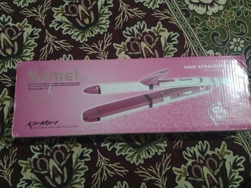 kemei hair straightener 0