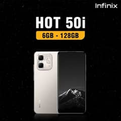 Infinix Hot 50i | 6GB-128GB easy Installment plan par hasil Karen