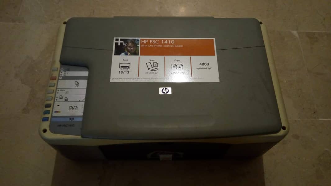 HP PSC 1410 All-In-One Inkjet USB Printer Scanner Copier 0