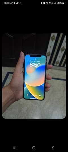 i want to sale i phone x black color non pta