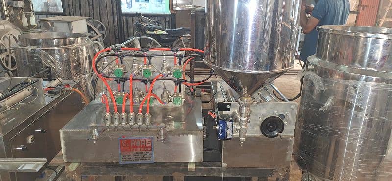 Filling Machine For Liquid Paste Lotion Cream Paste and Thick items 7