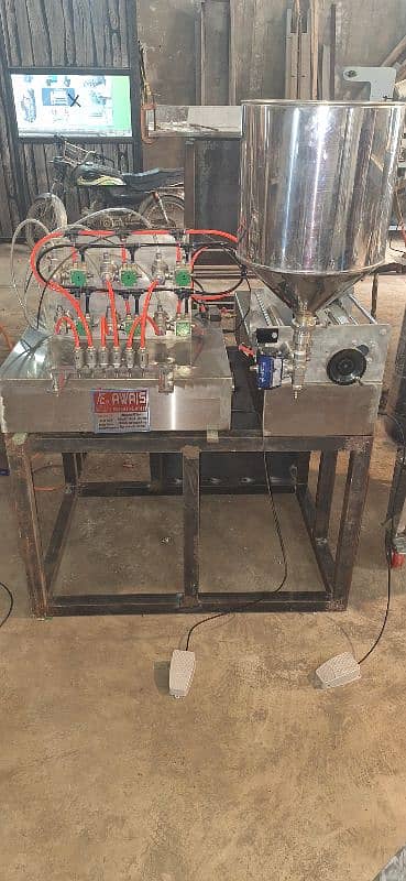 Filling Machine For Liquid Paste Lotion Cream Paste and Thick items 8