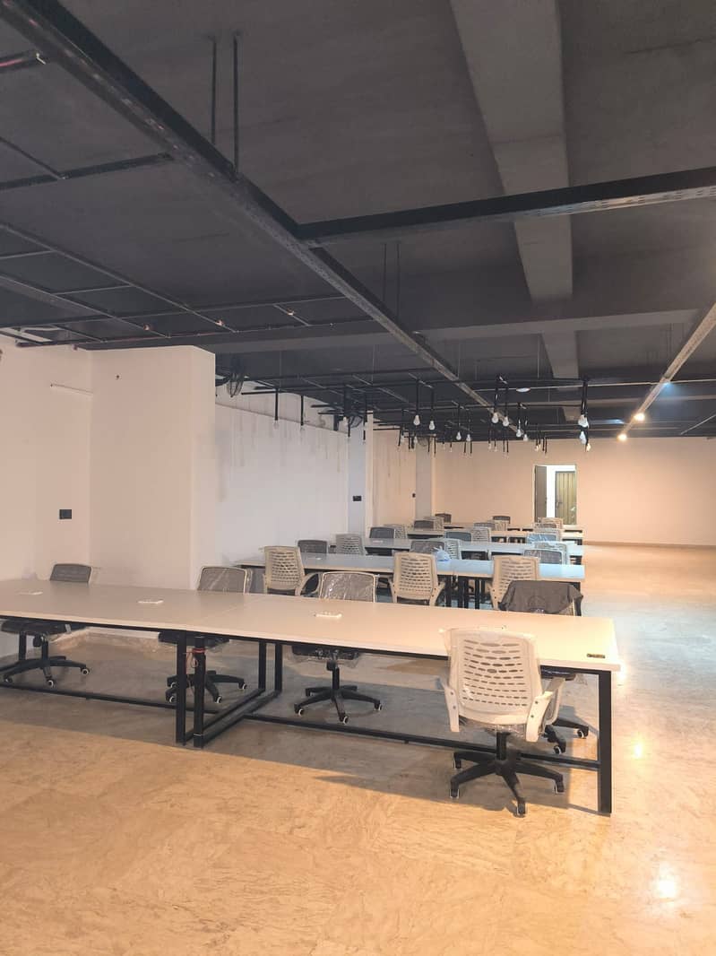 office space for callcenters in Johar town lahore, coworking space 7