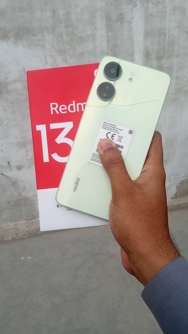 Redmi 13C 6GB 128GB Box+Charger PTA Offical Approved All Ok 0