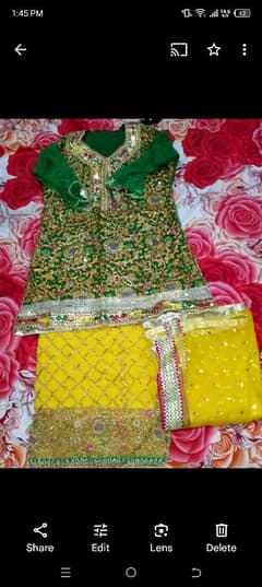 Mehndi dress