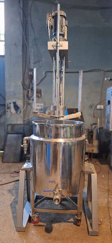 Liquid Mixer in Stainless Steel Food Grade Non Magnit with Tamperature 17