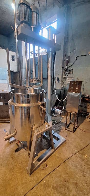 Liquid Mixer in Stainless Steel Food Grade Non Magnit with Tamperature 19