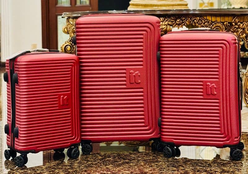 3 piece luggage - Travel Bags - Fiber suitcase - 0313/789/6026 1