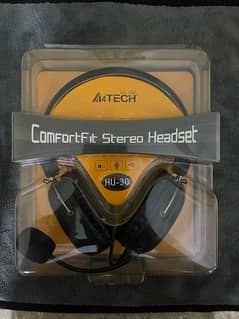 A4TECH ComfortFit Stereo Headset | Headphones | HU-30 | Headphones Mic