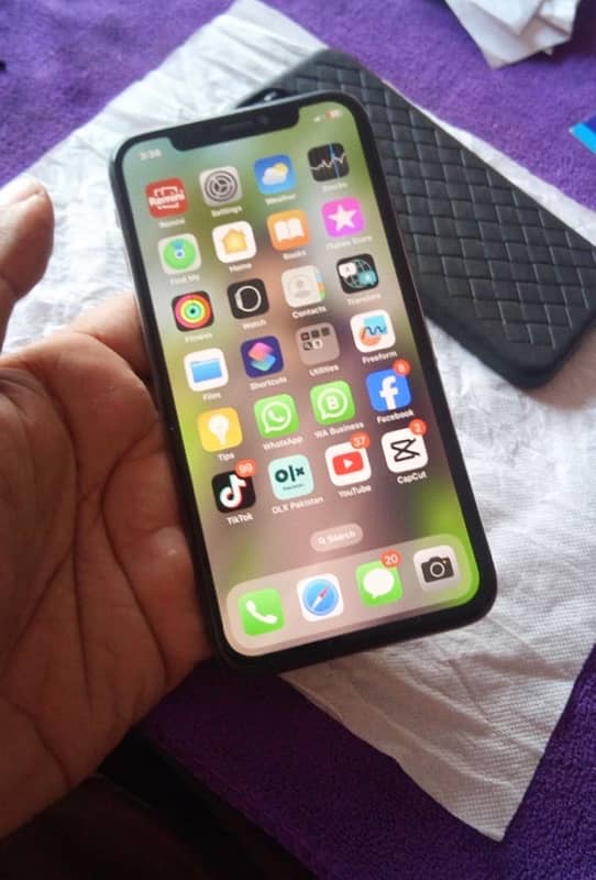 iPhone x pta approved 64 gb 2