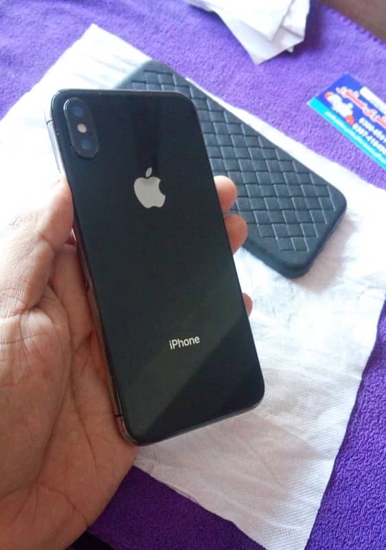 iPhone x pta approved 64 gb 7