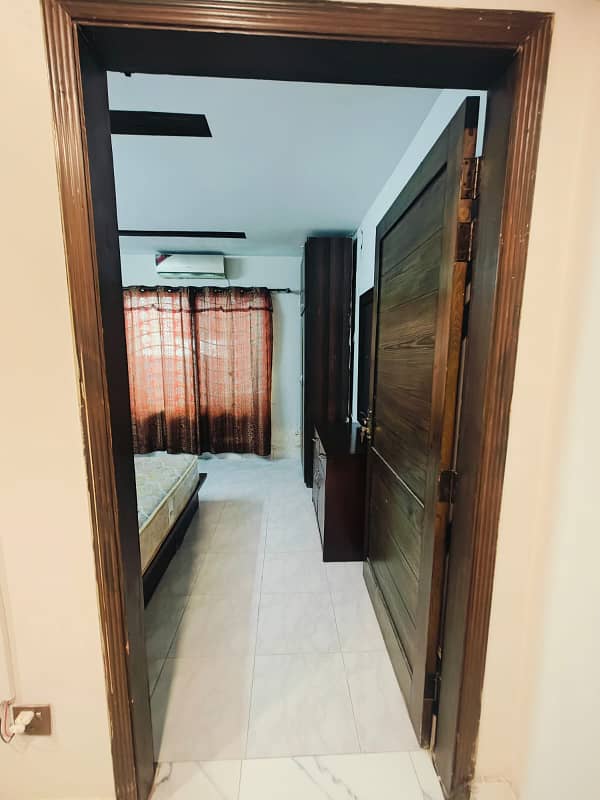 1 bed room studio apartment furnished available for rent in E-11 1