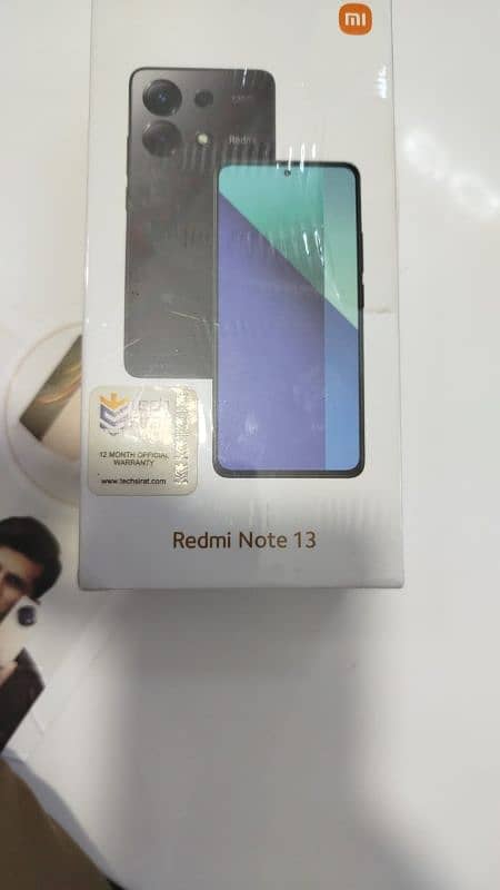 xiaomi redmi note 13  256gb storage 8gb ram 0