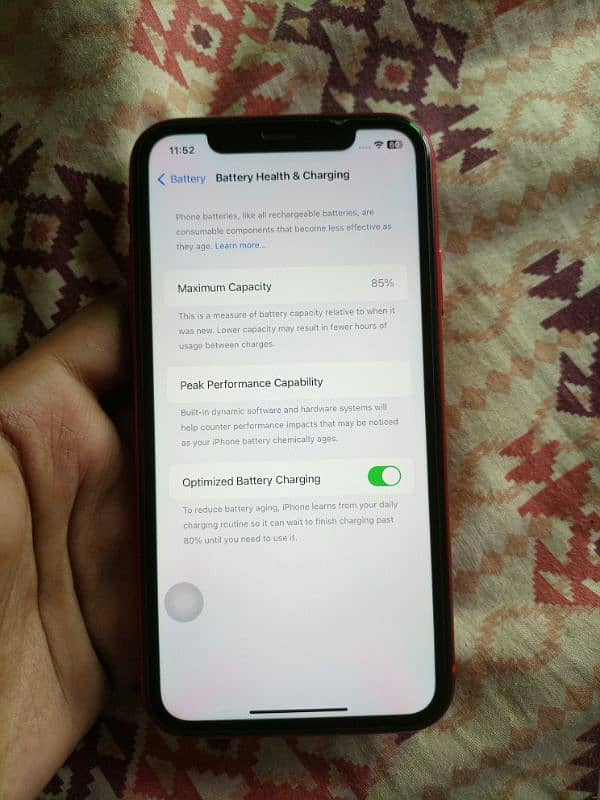 iphone 11 non jv 10by10 all ok No Open Repair BH 85 64GB + Charger 4