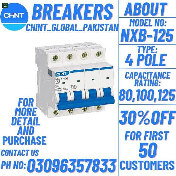 Chint breakers , contractors , spds 6