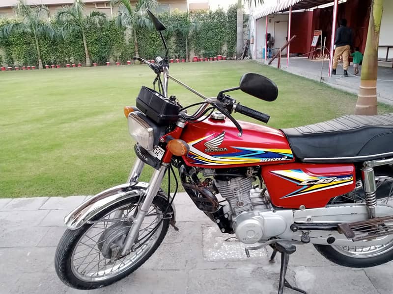 Honda CG 125  Red Color 0