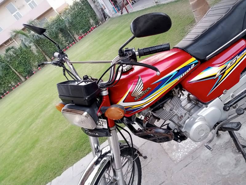 Honda CG 125  Red Color 7