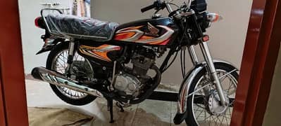 Honda 125 All Punjab numbr