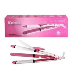 3 in 1 hair straightener, curler and roller