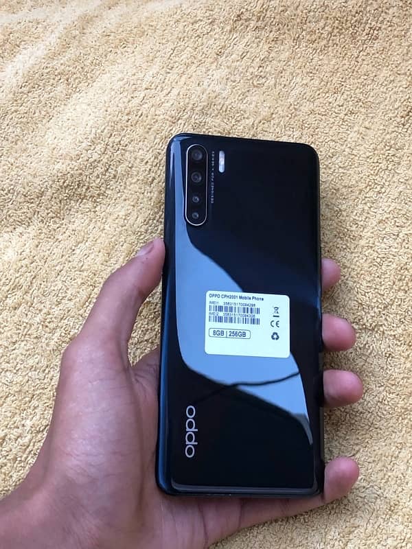 OPPO F15 8GP 256GP PTA APPROVED WITH BOX and charger 10/10 condition 0