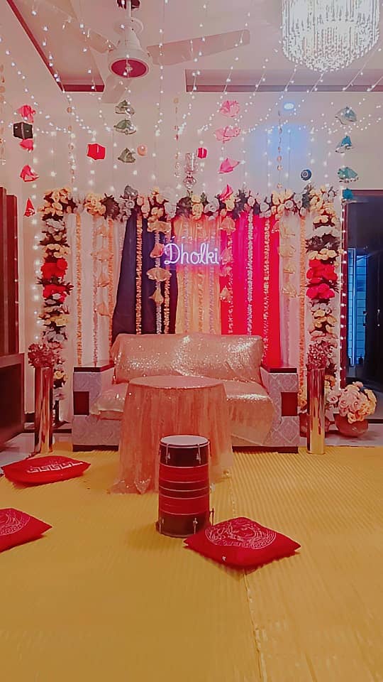 Light Decor/Masehri Decor/Mehndi decor/Birthday party office decoratin 14