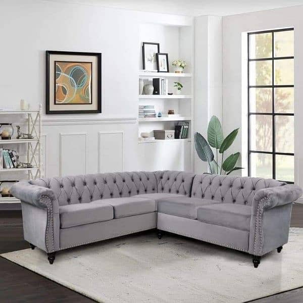 beautiful stylish L shaped corner 6 seater 5