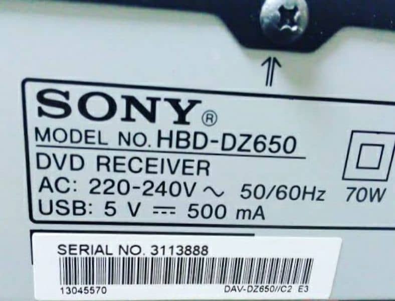 SONY HOME THEATRE EXTREMELY HEAVY BASS VIBRATION PRESSURE. 3